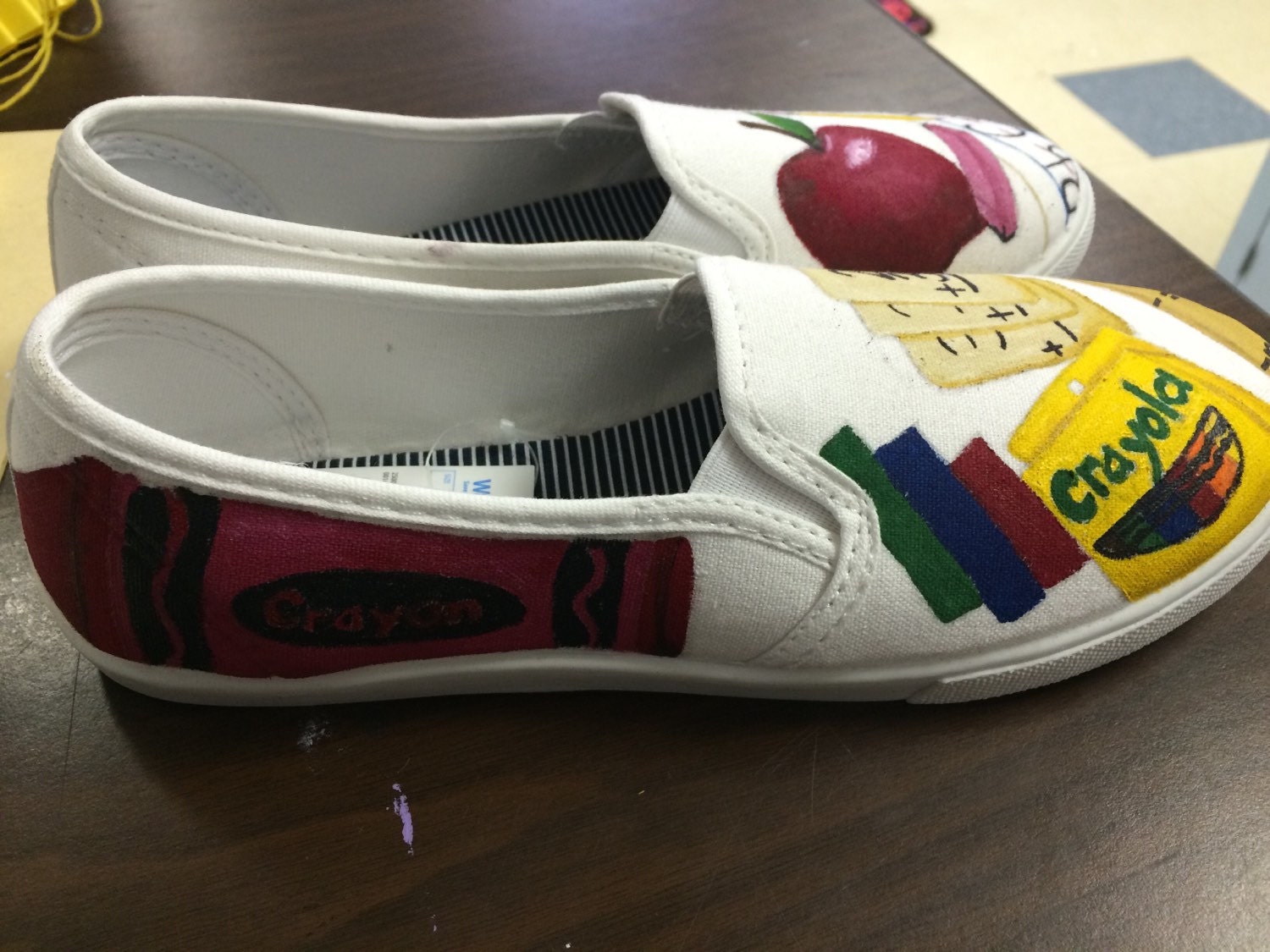 custom teacher shoes