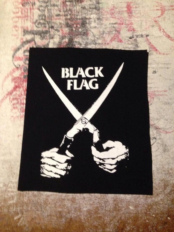 Black Flag Punk Patch