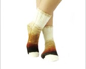 Handmade socks. Knit socks. Wool  socks. Hand knit  socks  Cozy christmas gif