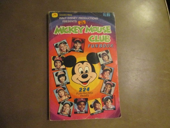 1977 Mickey Mouse Club Fun Book Lisa Welchel Julie