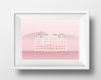 The Grand Budapest Hotel Poster Print