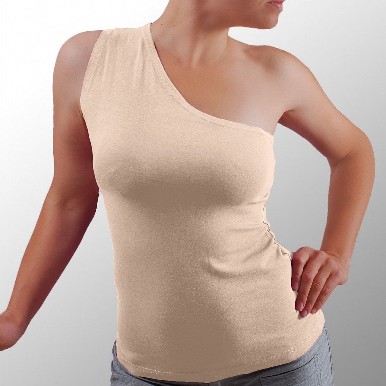 Yoga top Tank top One shoulder top Off the Shoulder Top