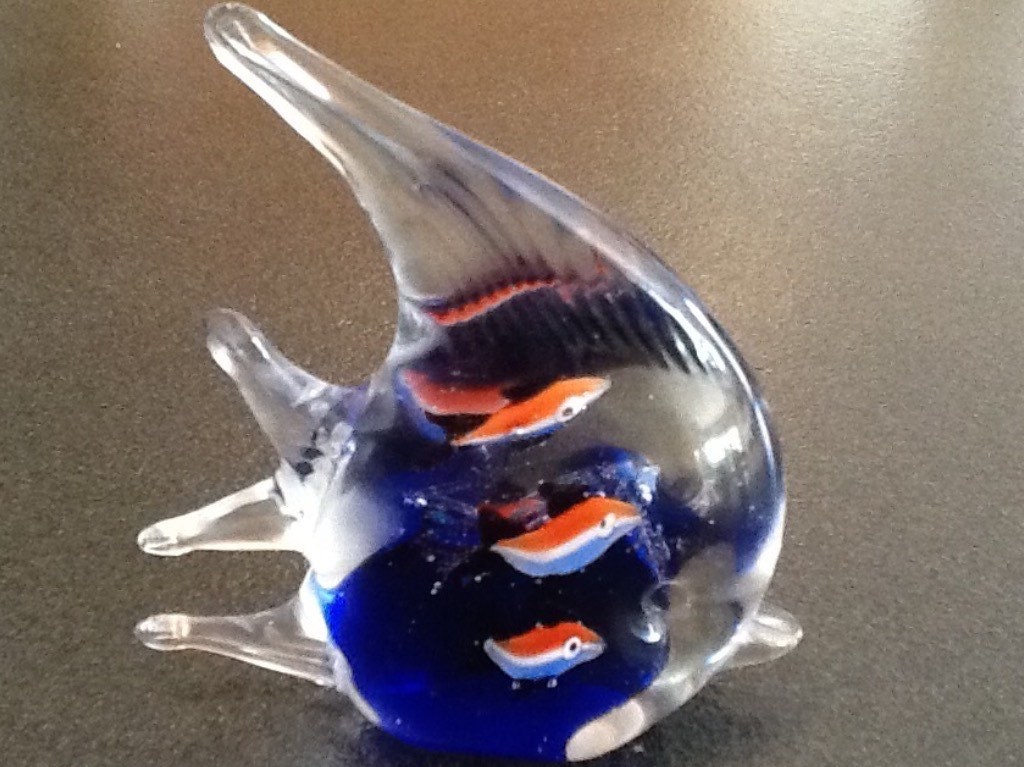 murano glass fish