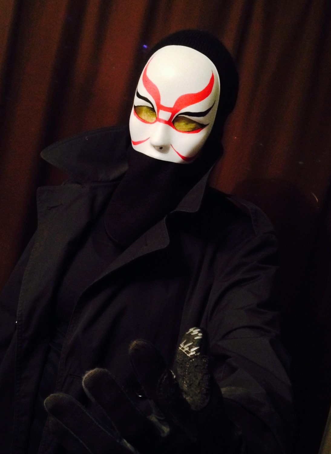 Yokai / Dr. Callaghan Mask Big Hero 6 / Kabuki by GoldenMidasTouch