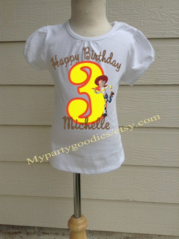 toy story jessie birthday shirt