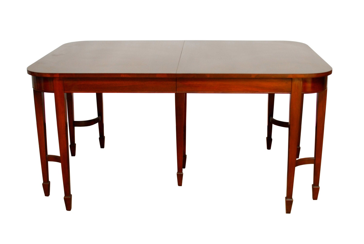 Hepplewhite Federal Double Leg Dining Table