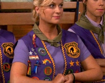 SALE Pawnee Goddesses Badge Iron On Patch