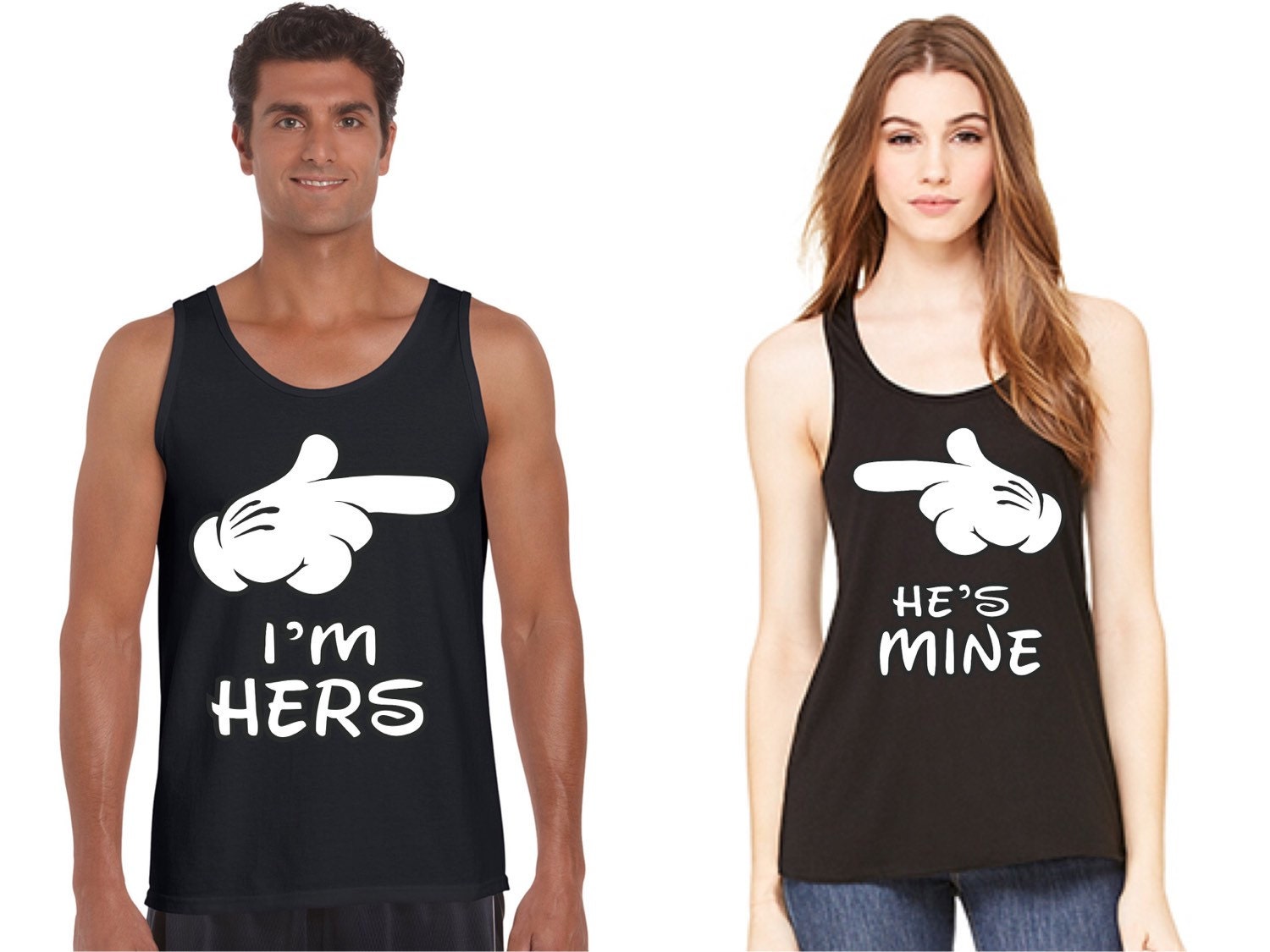 Im Hers And Hes Mine Couple Tshirt And Tank Men 5520