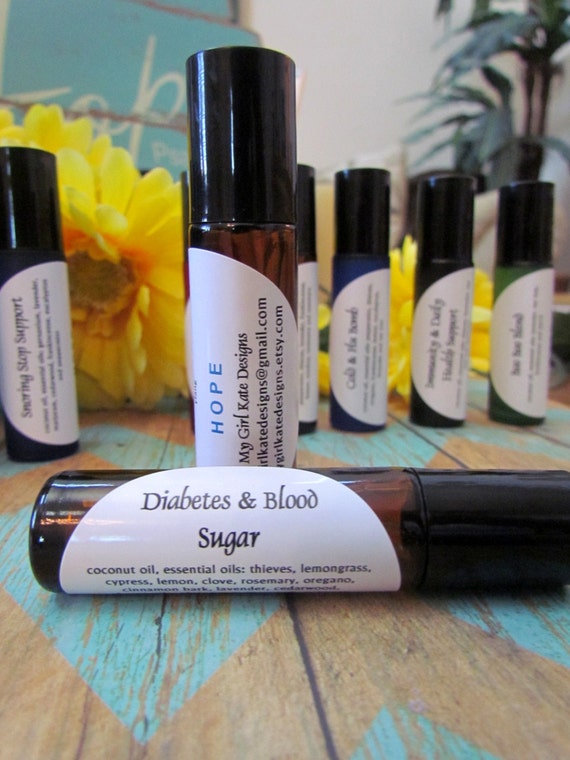 Diabetes Duo Pack / Essential Oil Roller Ball/Foot Soak