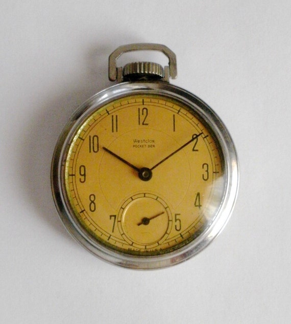 Pocket Watch WESTCLOX American Made Pocket Ben, Men's Pocket Watch ...