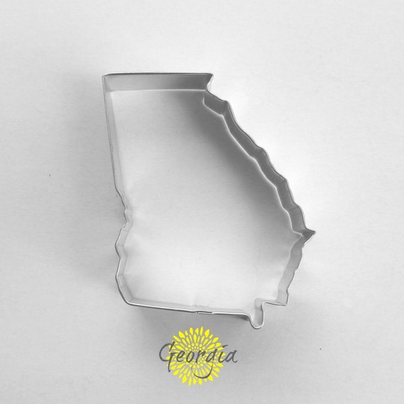 Georgia Cookie Cutter   3.5 Inches   State By Thebuttercuphouse