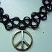 Peace Tattoo Choker