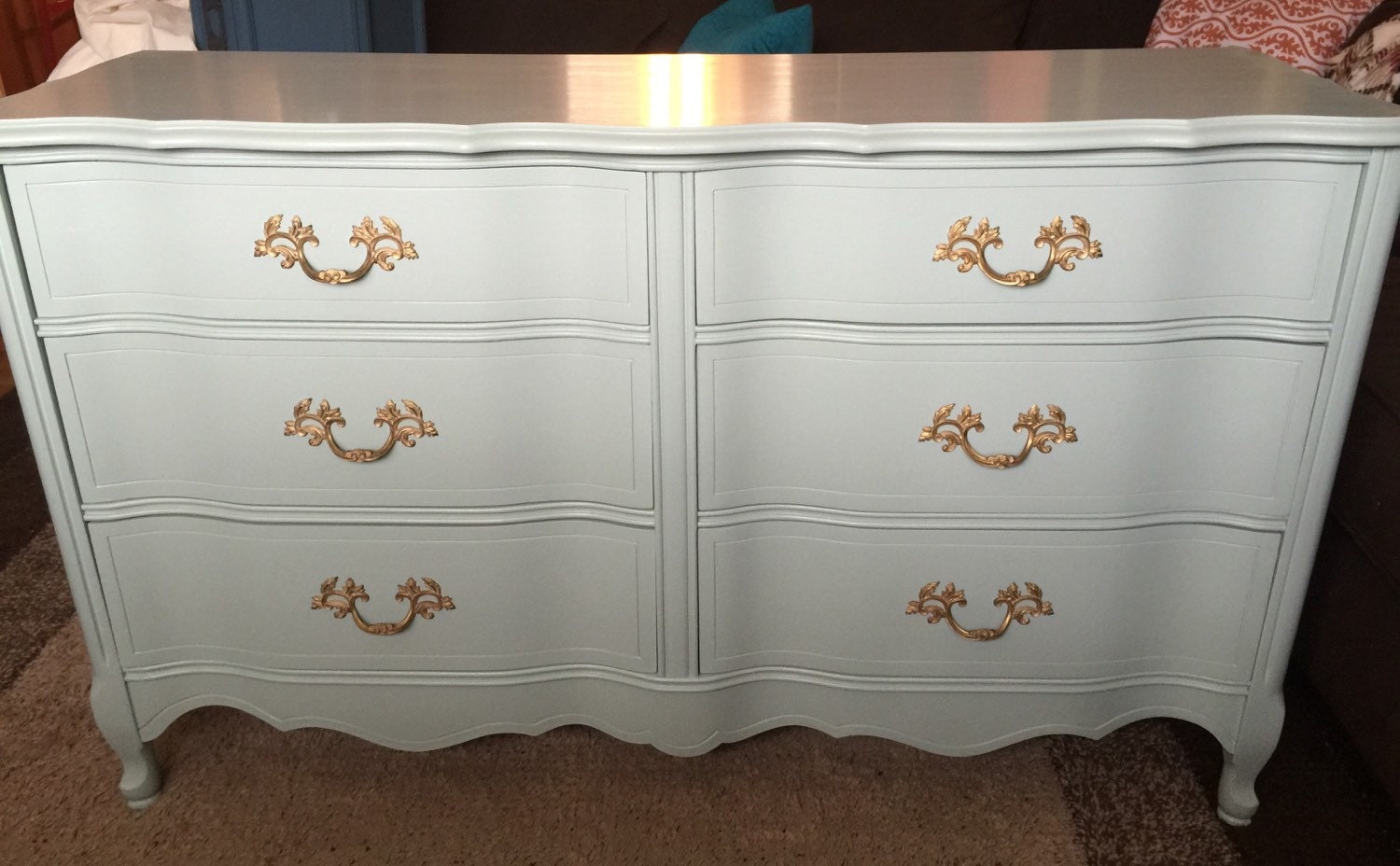 SOLD Vintage Bassett French Provincial 6 Drawer by PassionForFlair