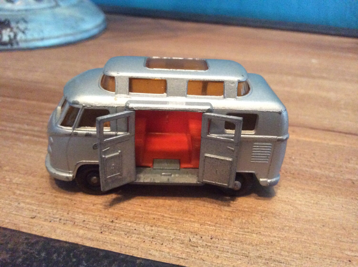 Matchbox No 34 Volkswagen Camper Matchbox Series NO 34 Volkswagen Camper Doors Open Made in