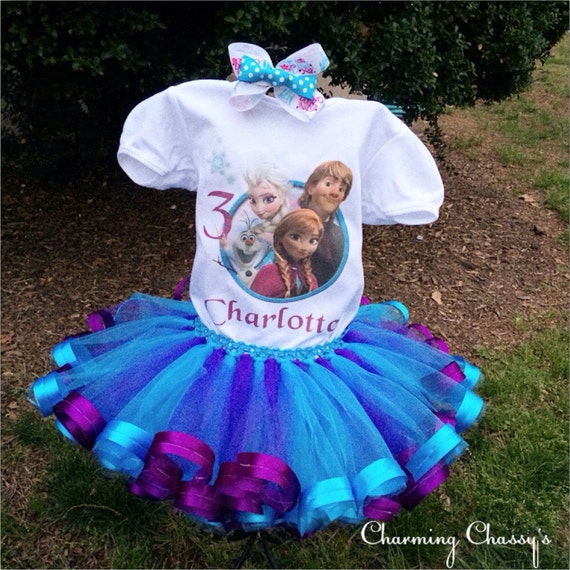 frozen birthday tutu