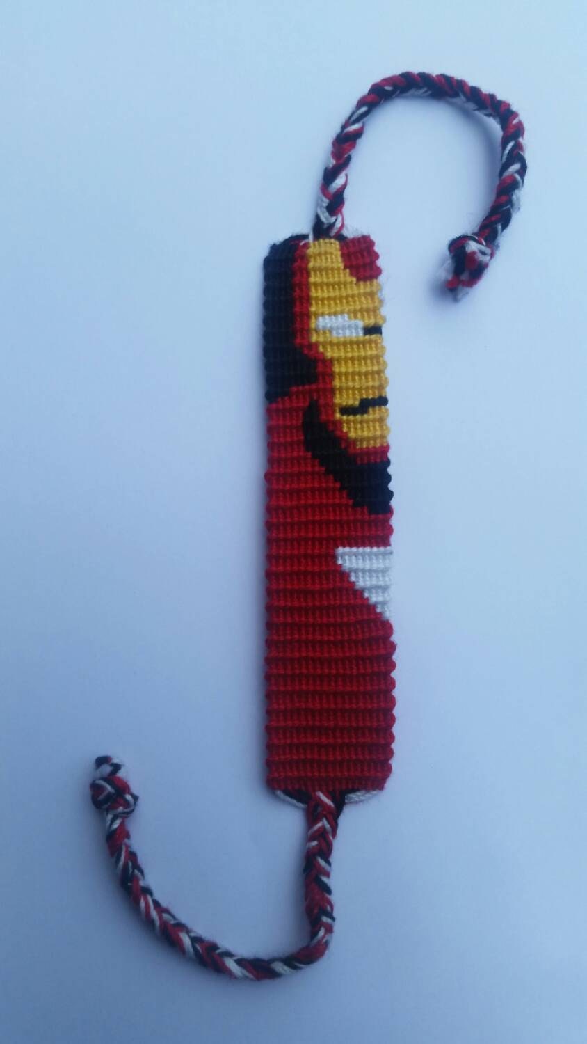 Iron man friendship bracelet.