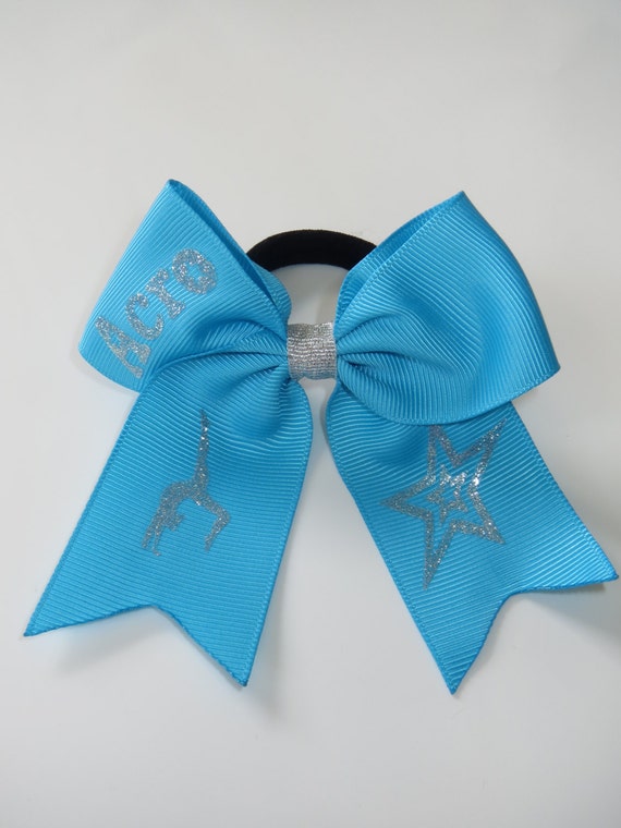 Acro hair bow gymnastics hair bow hair bow acrobatics