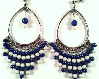 Azul marino blanco | Etsy