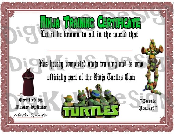 Teenage Mutant Ninja Turtles Birthday Ninja by DigiKidsDesign