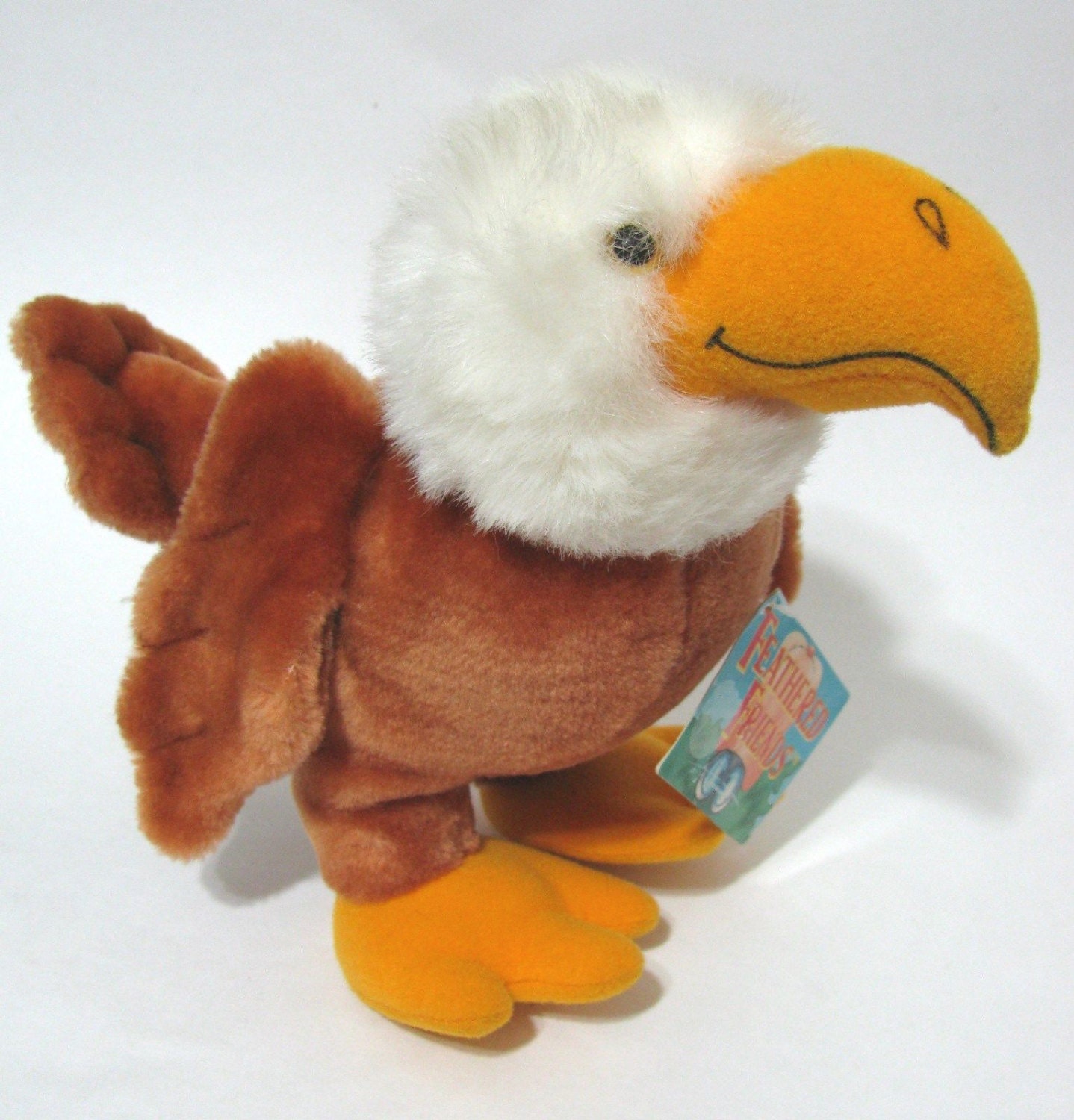 large stuffed eagle