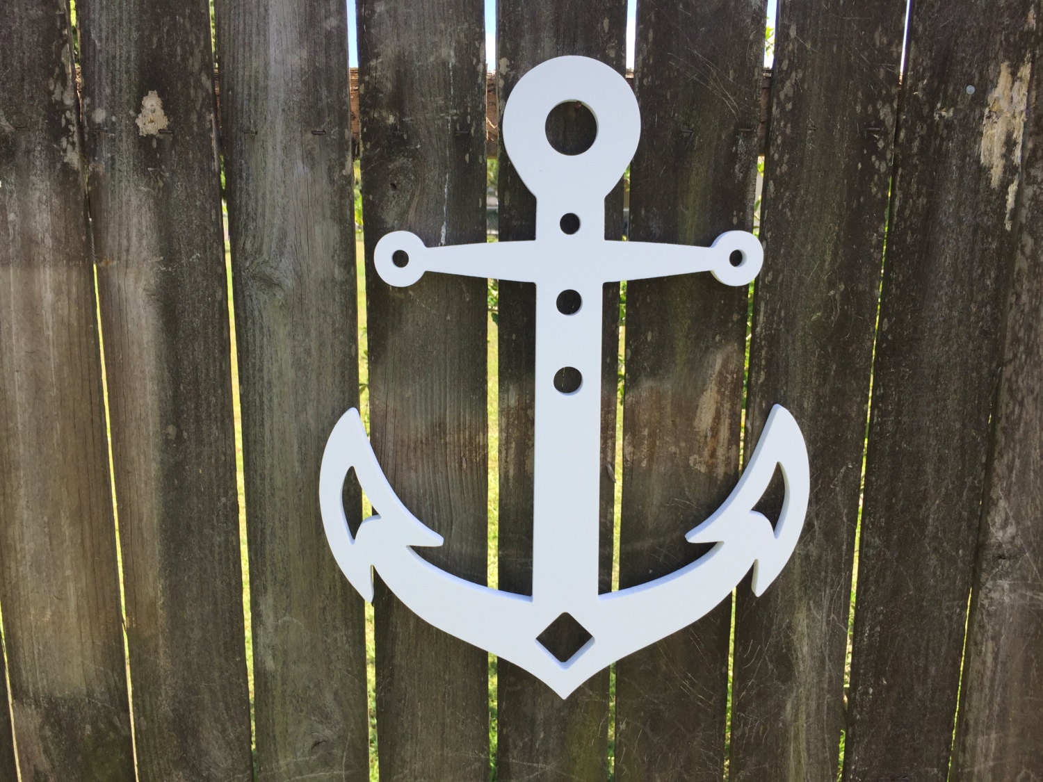 SALE Anchor Large Wall Art Indoor / Outdoor Long Lasting