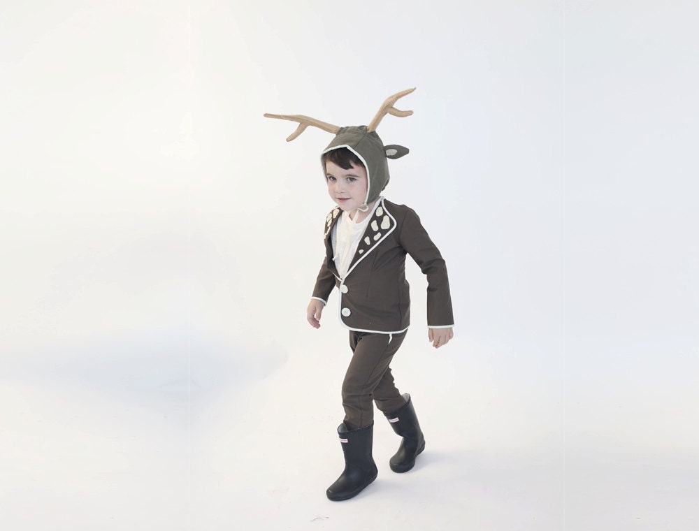 Deer costume Handmade Christmas Gift Halloween costume Boys