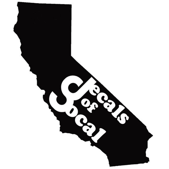 Decals of Socal Vinyl Decal by DecalsofSoCal on Etsy