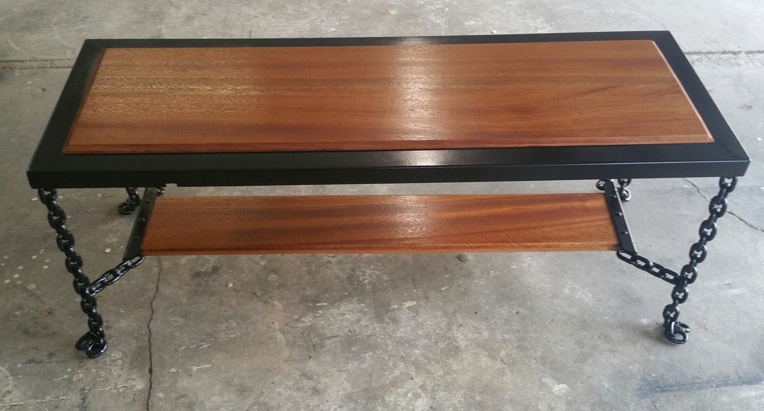 Welded Chain Coffee Table by AnarchyMetalworks on Etsy