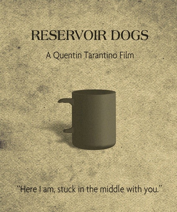 Reservoir Dogs Minimalist Movie Quote by SuddenGravityPosters