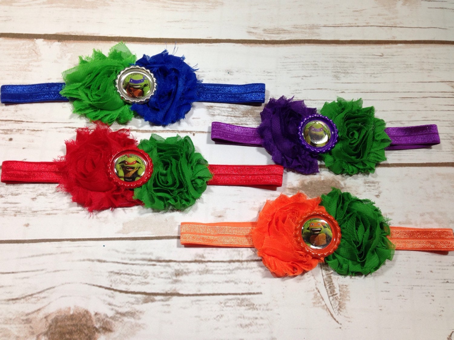 Teenage Mutant Ninja Turtles Headband or by BnBKidsBoutique