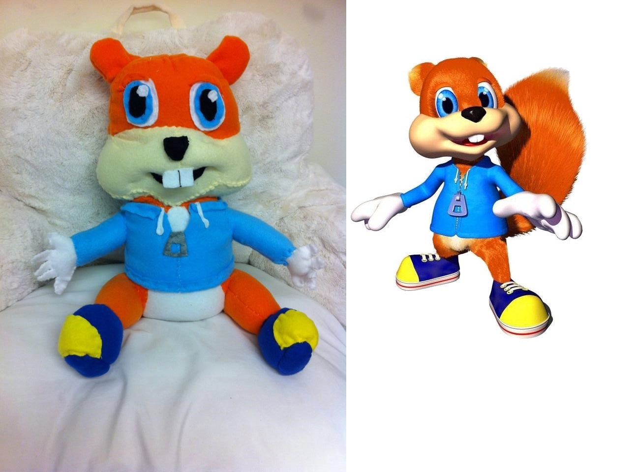 conker bad fur day plush