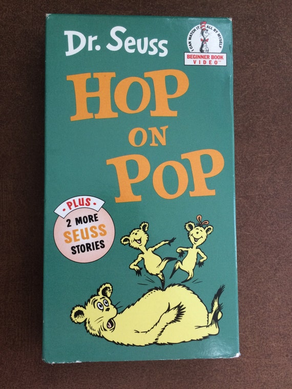 Dr Seuss Hop On Pop Dr Seuss Classics Vhs Random House Video New | My ...