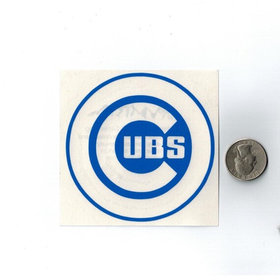 Chicago Cubs Decal Sticker Window Decal by UndergroundDecals