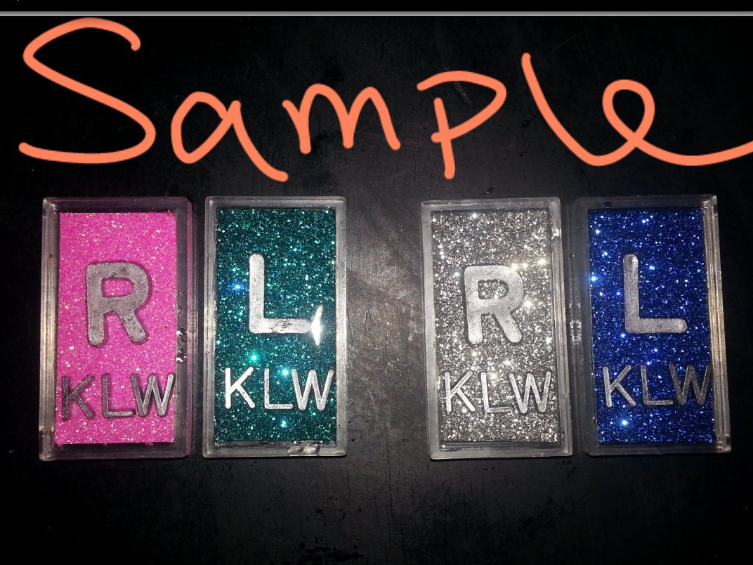 Custom Xray Markers With Glitter Background Variety by RTMarkers