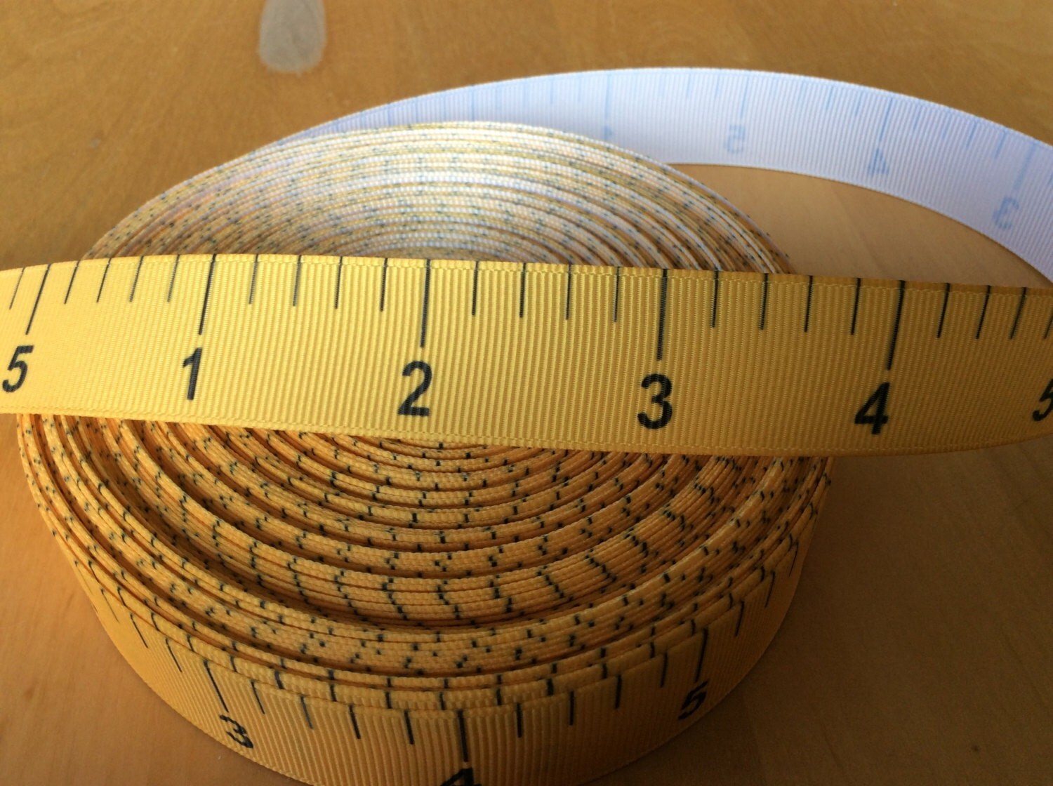 Measuring Tape Grosgrain Ribbon 1 Measuring by Ribbontiedinabow