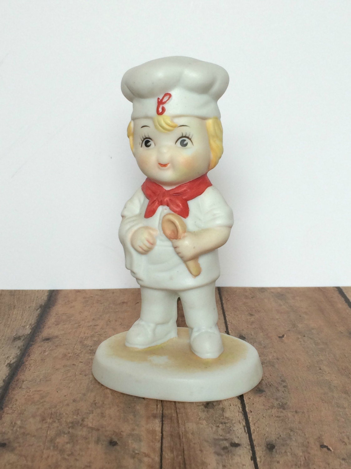 Campbell's Soup Kids Boy with Spoon Figurine