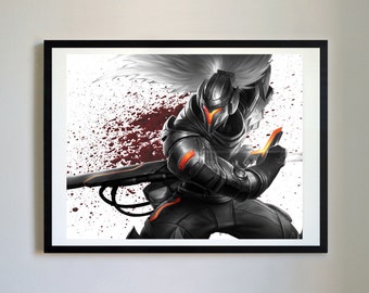 Yasuo poster | Etsy