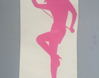 Jem and the Holograms - Jerrica / Jem singing vinyl decal sticker