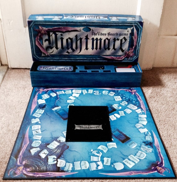 Nightmare The Video Board Game by poppedculturevintage on Etsy
