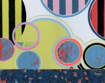 Bounce - Original Acrylic Abstract Art Painting