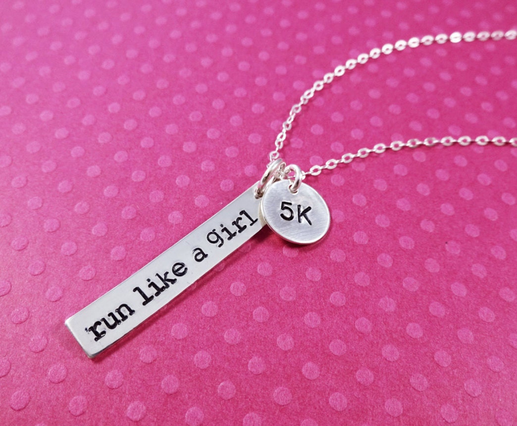 Runners necklace Marathon jewelry Runners by OtisBJewelryGifts