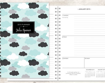 planner 2015 & 2016 12 month calendar custo