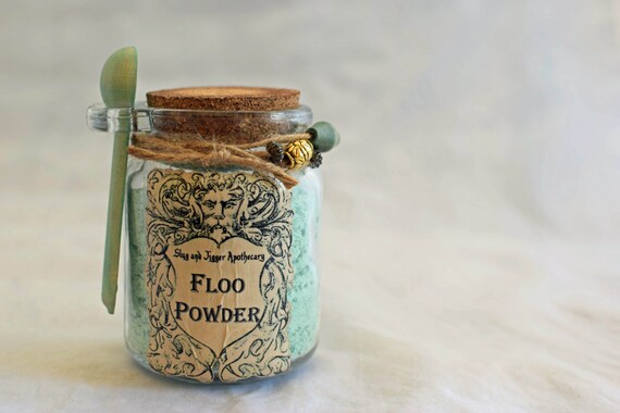 lego harry potter floo powder slytherin crest