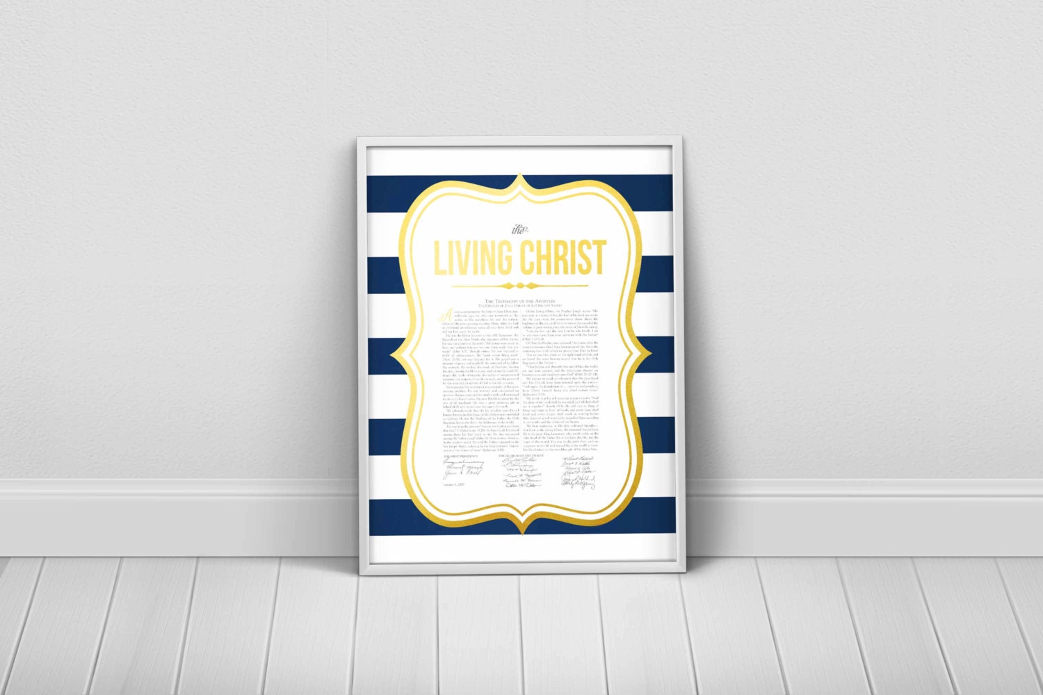 The Living Christ-Printable-LDS-Instant Download-3 Sizes