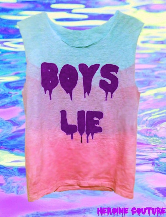 Customizable Boys Lie Tshirt Tank or Crop Top