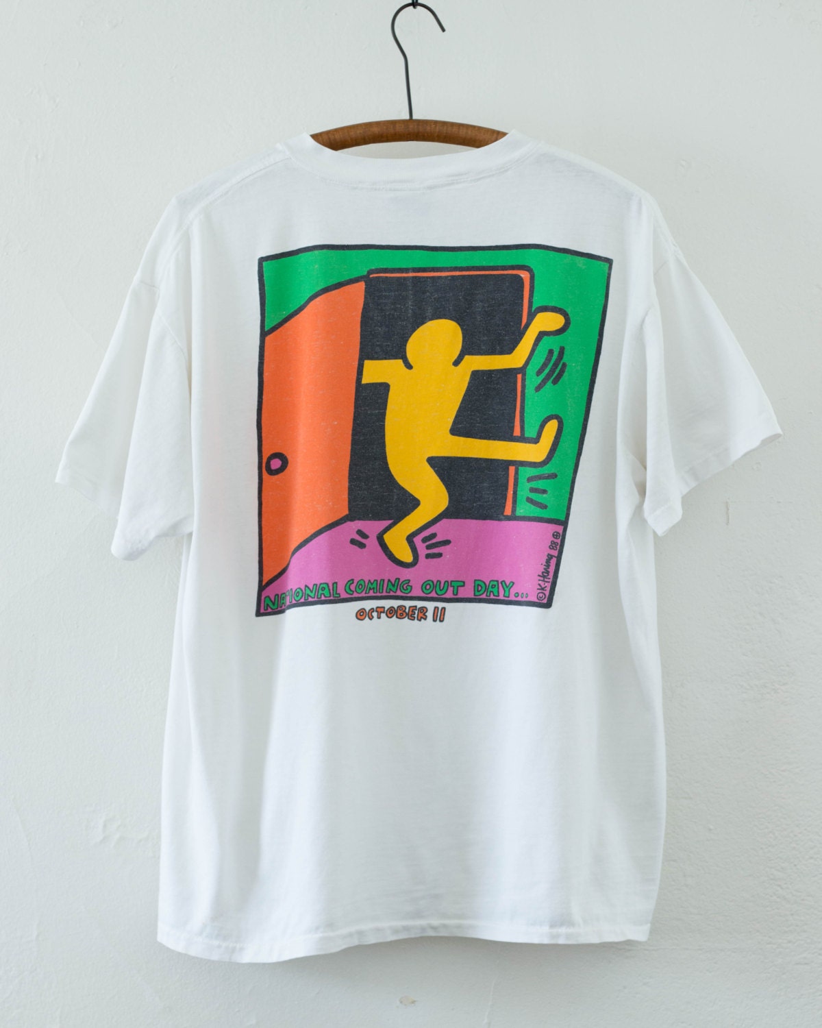 keith haring new york shirt