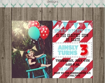Carnival Invite Circus Invite Circus Invitation Carnival Invitation Carnival Birthday Party Circus Birthday Party Invitation Kids Invite