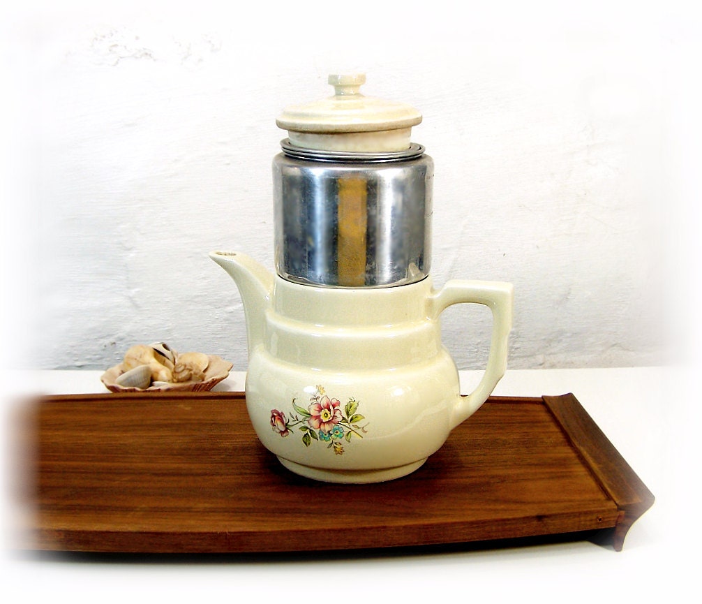 Vintage DripOlater Coffee Pot 8 Cup Complete by TheWhitePelican