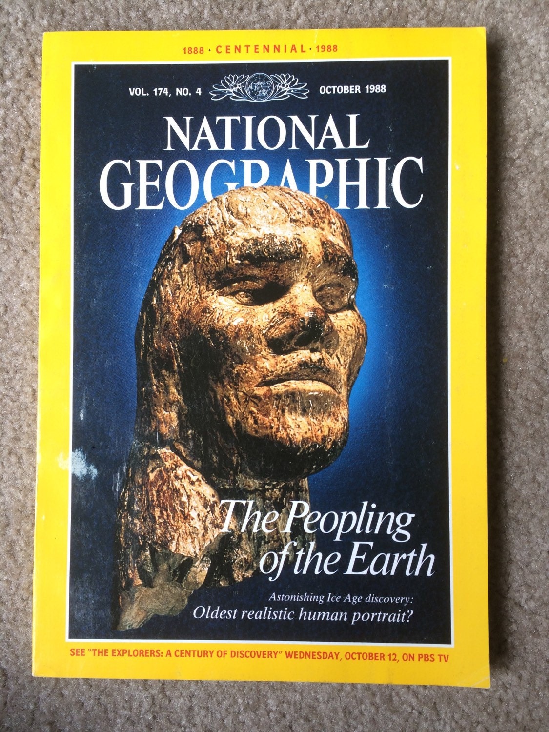National Geographic Magazine October 1988 The Peopling of the