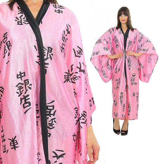 Kimono robe Pink Kimono maxi robe Boho kimono Hippie kimono robe ... Kimono robe Pink Kimono maxi robe Boho kimono Hippie kimono robe ...